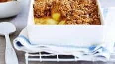 Classic apple crumble recipe