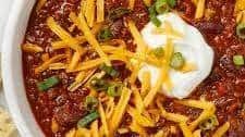 Classic Beef Chili