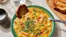 Classic German potato soup (Oma’s Kartoffelsuppe)