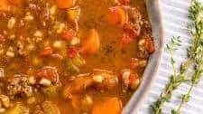 Classic Hamburger Soup