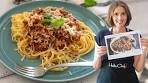 Classic Spaghetti Bolognese with Parmesan | Best Family ...