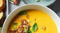 Coconut Acorn Squash & Carrot Soup