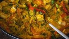 Coconut Bitter Melon Curry with Tofu
