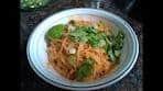 Coconut Curry Rice Noodles - Large Family Cooking