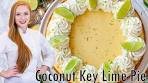 Coconut Key Lime Pie Recipe - The Best Summer Pie!