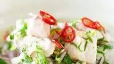 Coconut Lime Ceviche
