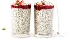 Coconut Yogurt Chia Seed Pudding Parfaits