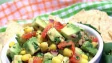 Corn and Avocado Salsa