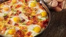 Cornbread Breakfast Pizza