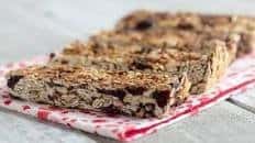 Cranberry Almond Chocolate Chip Granola Bars