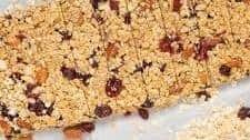 Cranberry Almond Granola Bars