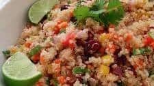 Cranberry and Cilantro Quinoa Salad