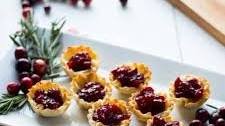 Cranberry Brie Mini Tarts