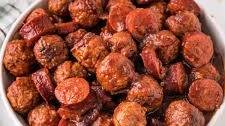 Cranberry Chipotle Meatballs & Sausage