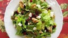 Cranberry, Feta and Walnut Salad