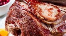 Cranberry Orange Glazed Ham