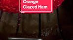Cranberry Orange Glazed Ham 😋 2 cups of cranberries , 1/2 ...
