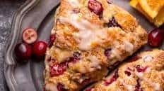 Cranberry Orange Scones (Bakery-Style)