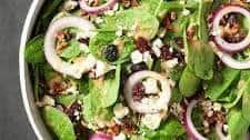 Cranberry Pecan Spinach Salad