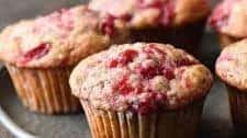 Cranberry Sauce Muffins