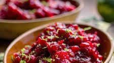 Cranberry Sauce With Chiles