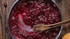 Cranberry Sauce with Orange and Vanilla