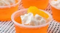 Creamsicle Orange Jello Shots