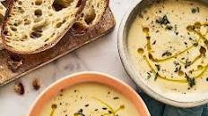 Creamy cauliflower soup