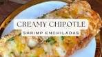 Creamy Chipotle Shrimp Enchiladas 🦐🌶️ These flavorful ...