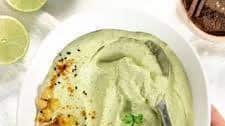 Creamy Cilantro Lime Hummus