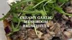 Creamy Garlic Mushroom Bruschetta🍄🧄✨ Ingredients: - 250g ...
