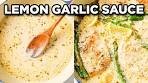 Creamy Lemon Garlic Sauce for Chicken and Pasta