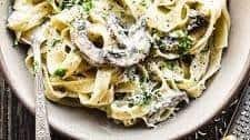 Creamy Mushroom Mascarpone Pasta