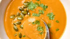 Creamy Pumpkin and Red Lentil Soup