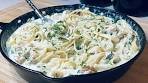 Creamy Spinach & Chicken Alfredo Recipe | Easy Dinner Idea ...