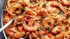 Creamy Tomato Garlic Butter Shrimp