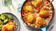 Creamy Tuscan chicken