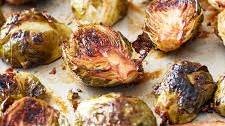 Crispy Brussels Sprouts with Balsamic and Honey