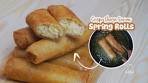 Crispy Cheese Surimi Spring Rolls Recipe #surimi ...