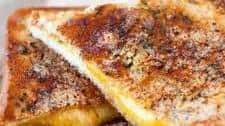 Crispy Garlic Bread Grilled Cheese Sandwiches