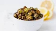 Crispy Parmesan Okra (Brynn)