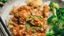 Crispy Peanut Butter Chicken