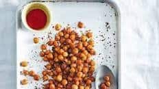 Crispy roasted chickpeas