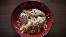 Crock Pot Pork and Sauerkraut