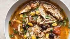 Crockpot Chipotle Chicken Soup
