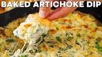 Crowd-Pleasing Baked Spinach Artichoke Dip - Quick & ...