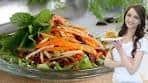 Crunchy Carrot Salad with Lemony Dressing