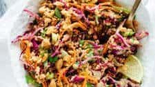 Crunchy Thai Peanut & Quinoa Salad