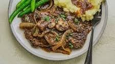 Cube Steak with Mushroom Gravy