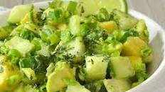 Cucumber and Avocado Salad